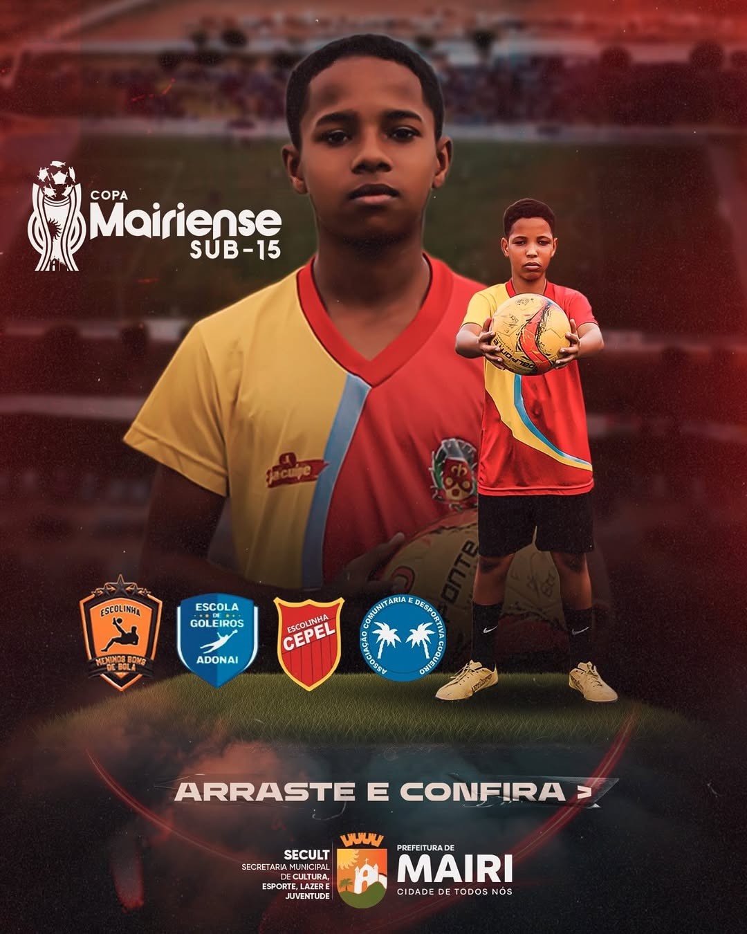 Semifinais da Copa Mairiense Sub-15 acontecem neste domingo